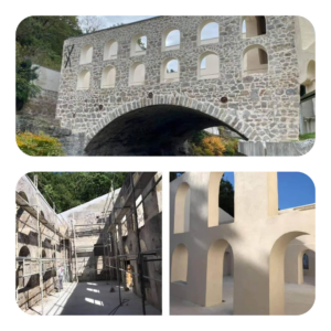 Rénovation d'un ouvrage en pierre